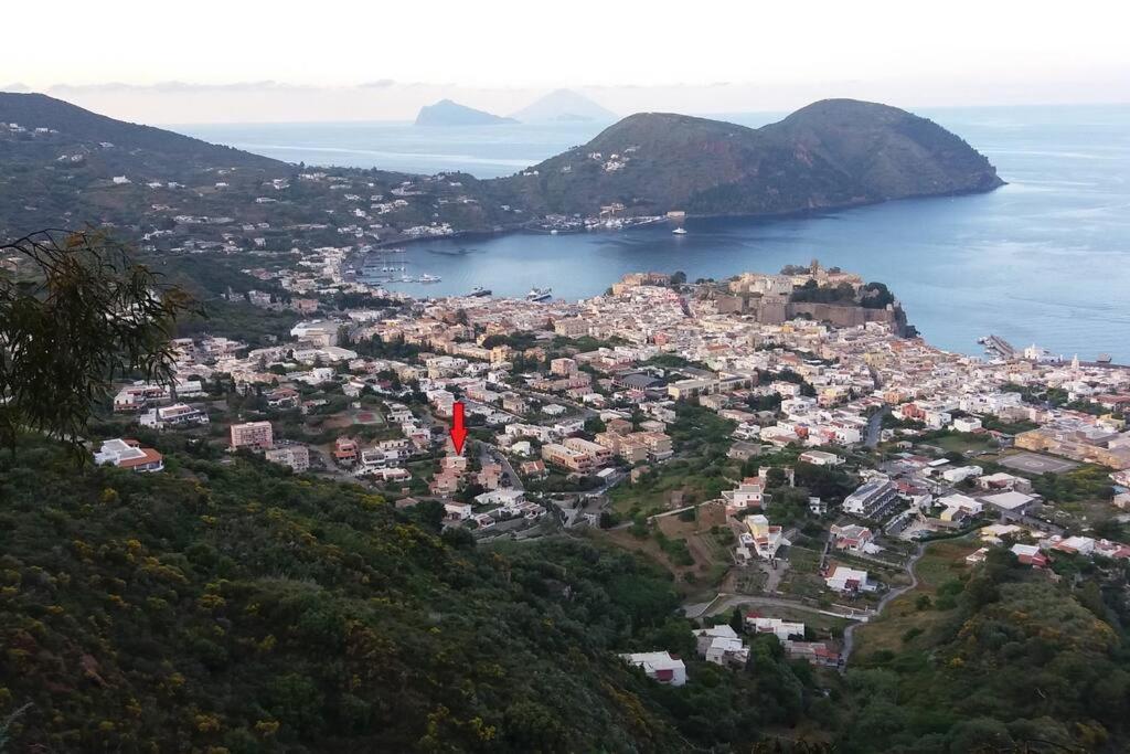 Casa Catalogna , Vicino Al Centro Storico. Villa Lipari  Exterior photo